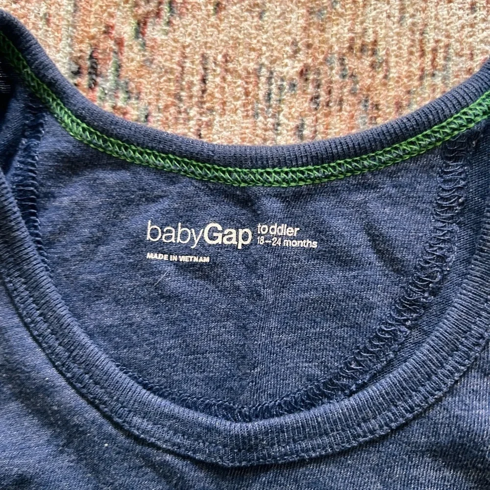 BabyGap Navy Blue Tank Top
